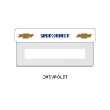 Spot Check Plastic Holders with CHEVROLET Logos